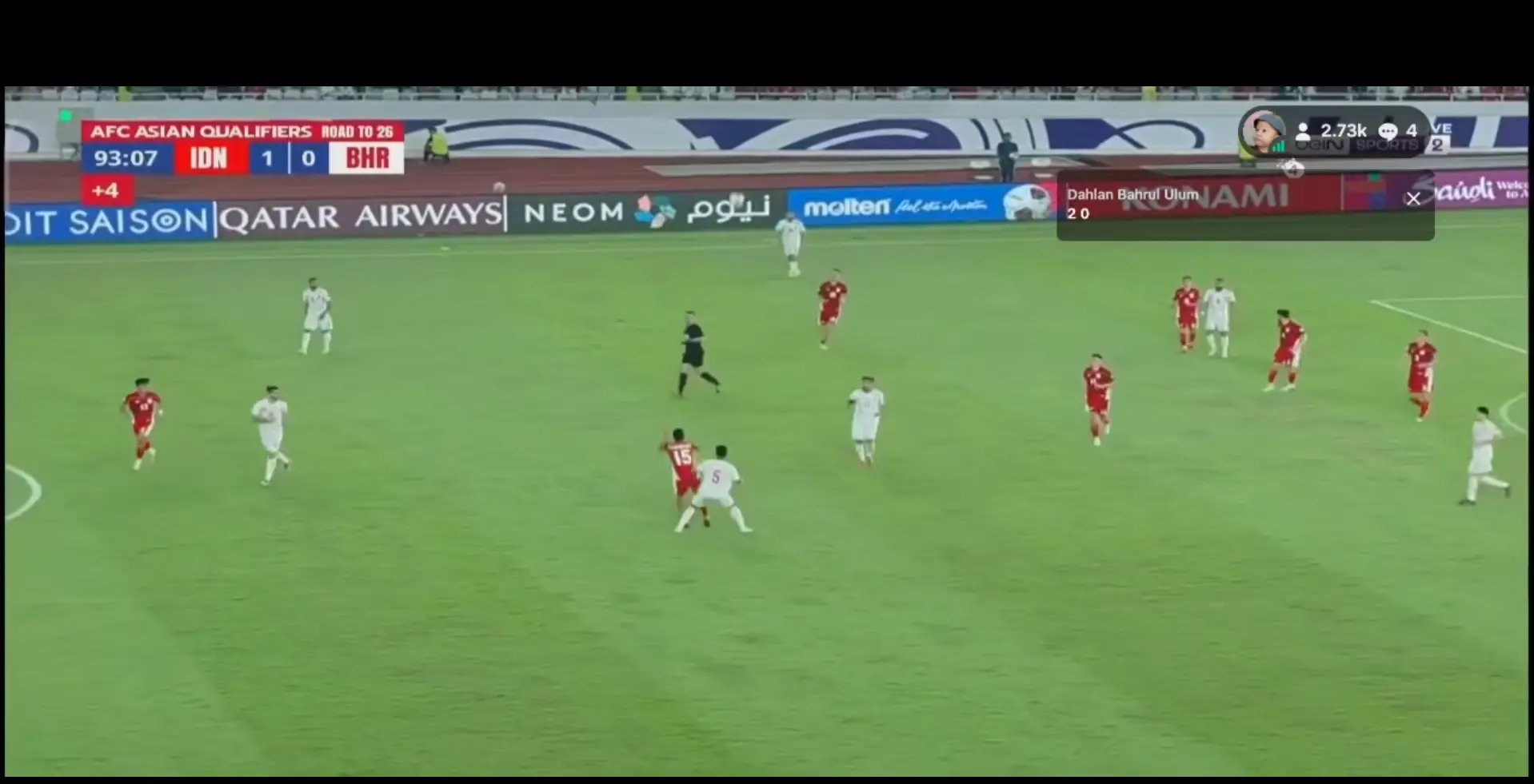 indonesia vs bahrain