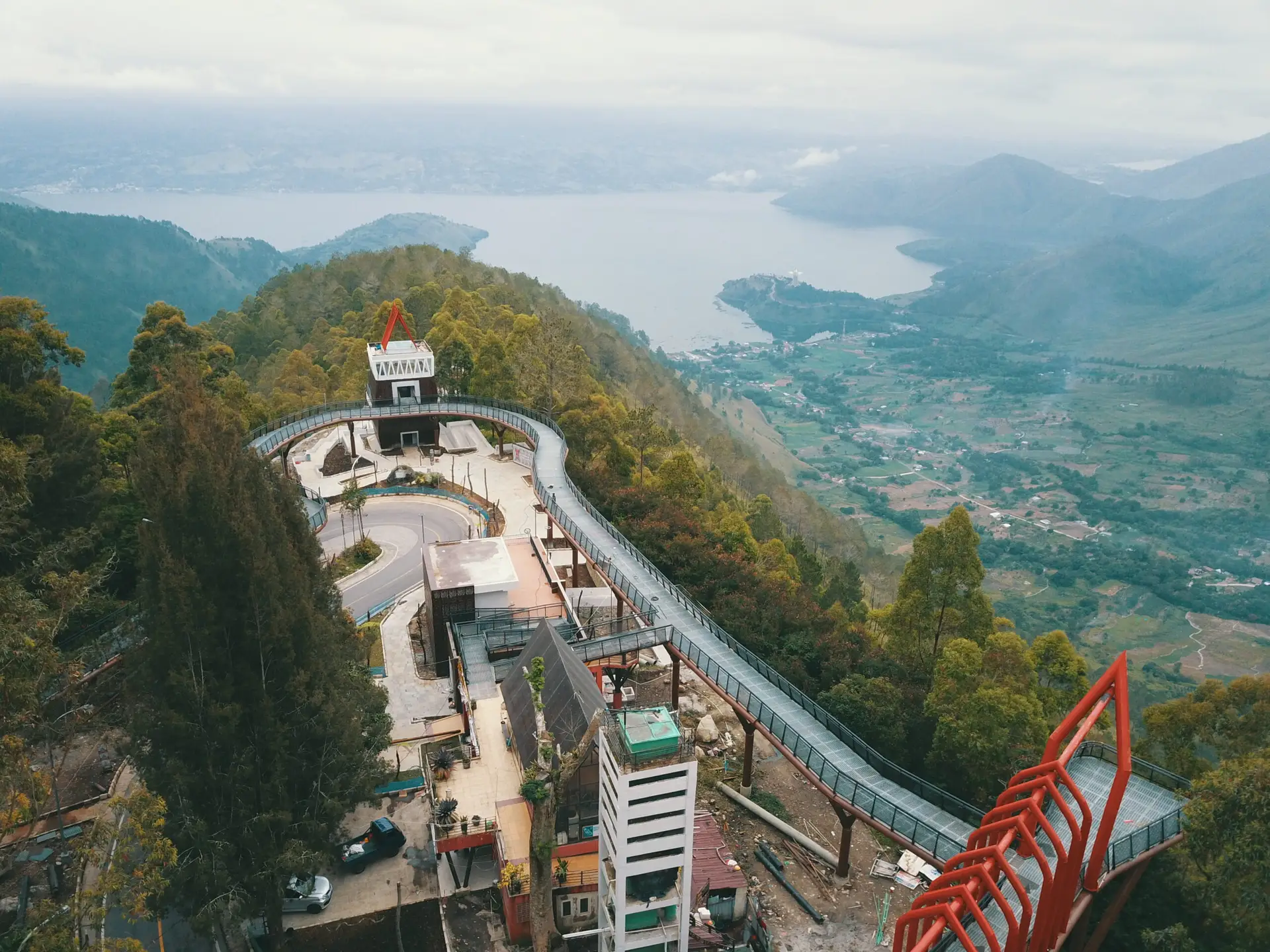 Menara Pandang Tele dan Air Mancur Menari Hasilkan PAD Rp 904 Juta, Primadona Wisata Samosir